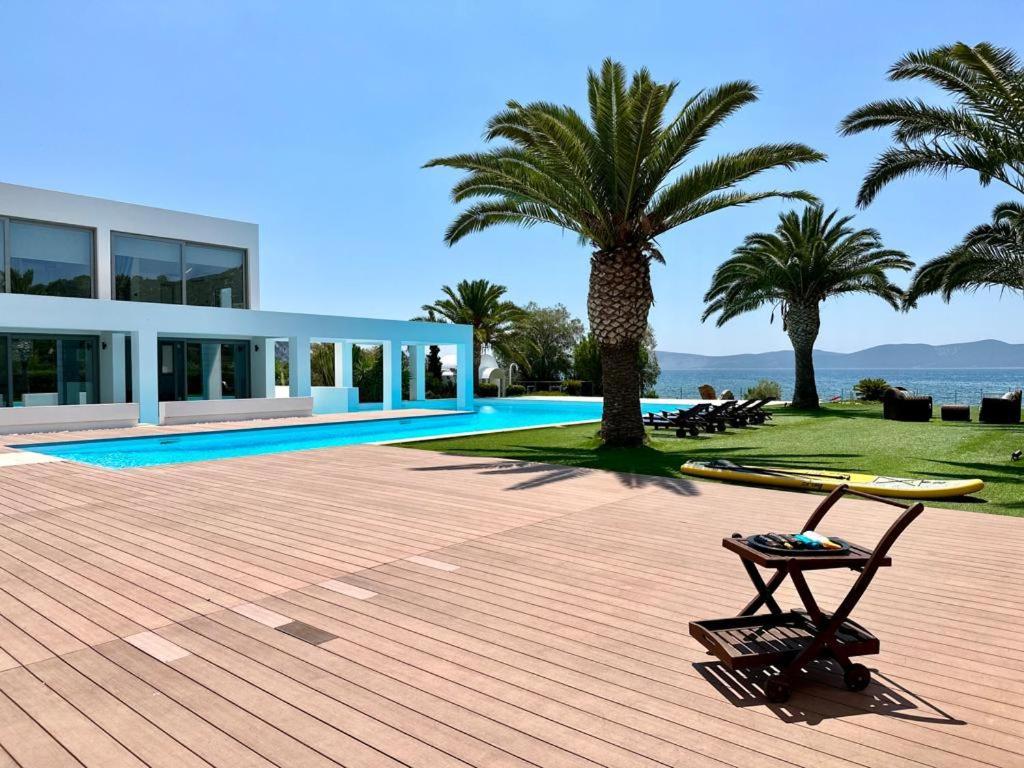 Leblanc Luxurious Beachfront Villa, Gcollectiongr Ermioni Exterior foto